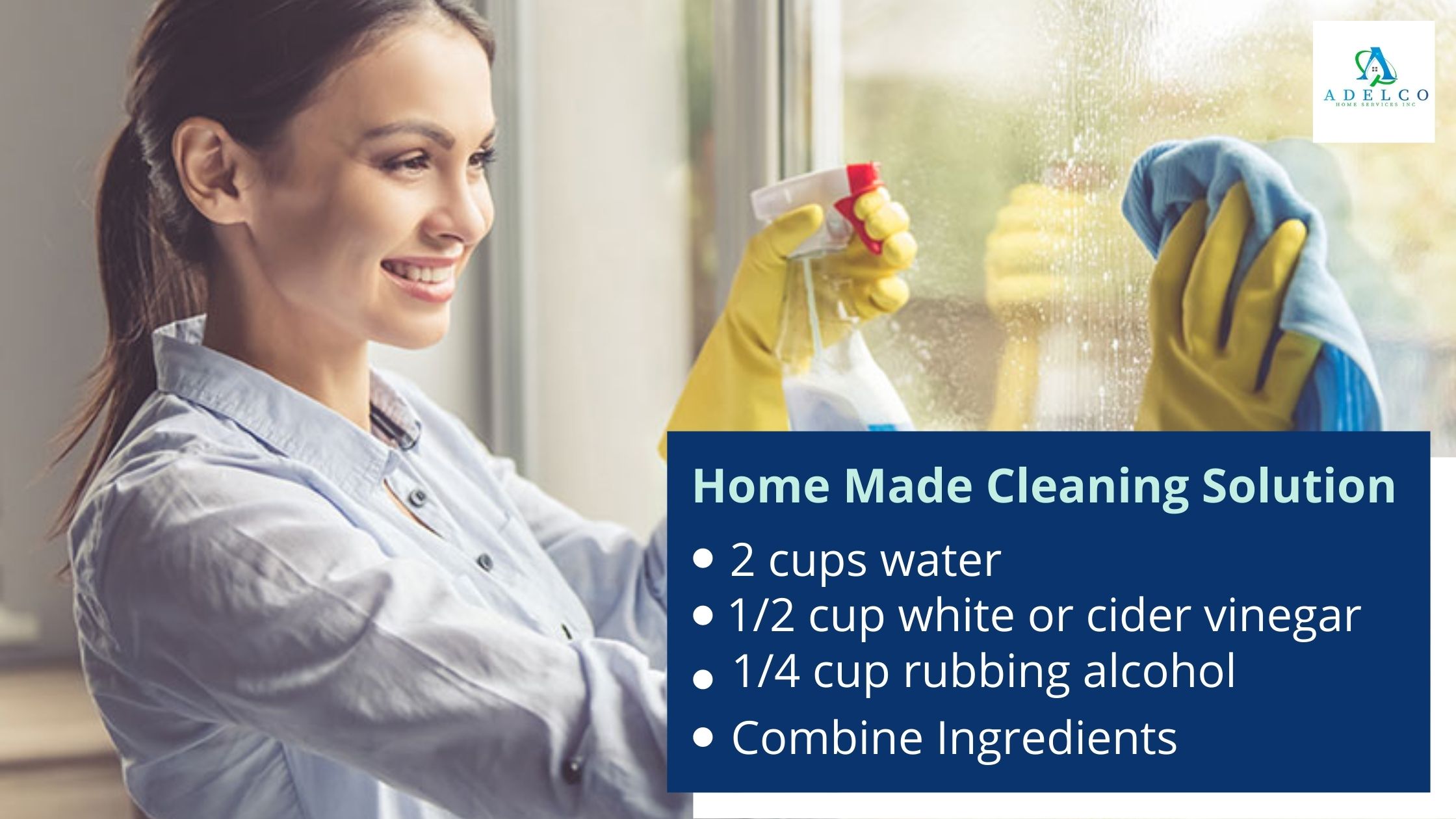 How to Make Home Made Window Cleaning Solution