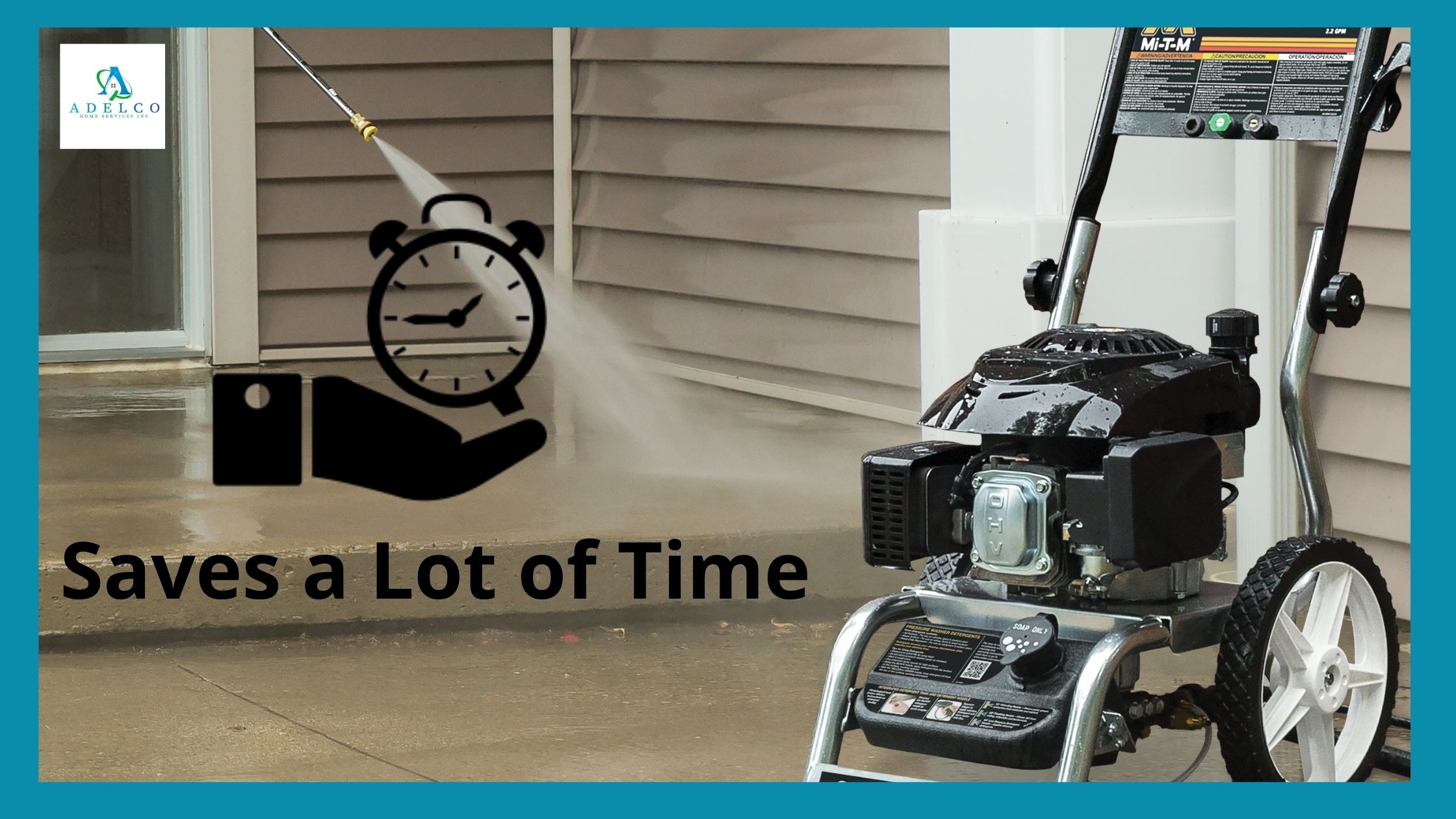 Electric Power Washer Saves a Lot of Time