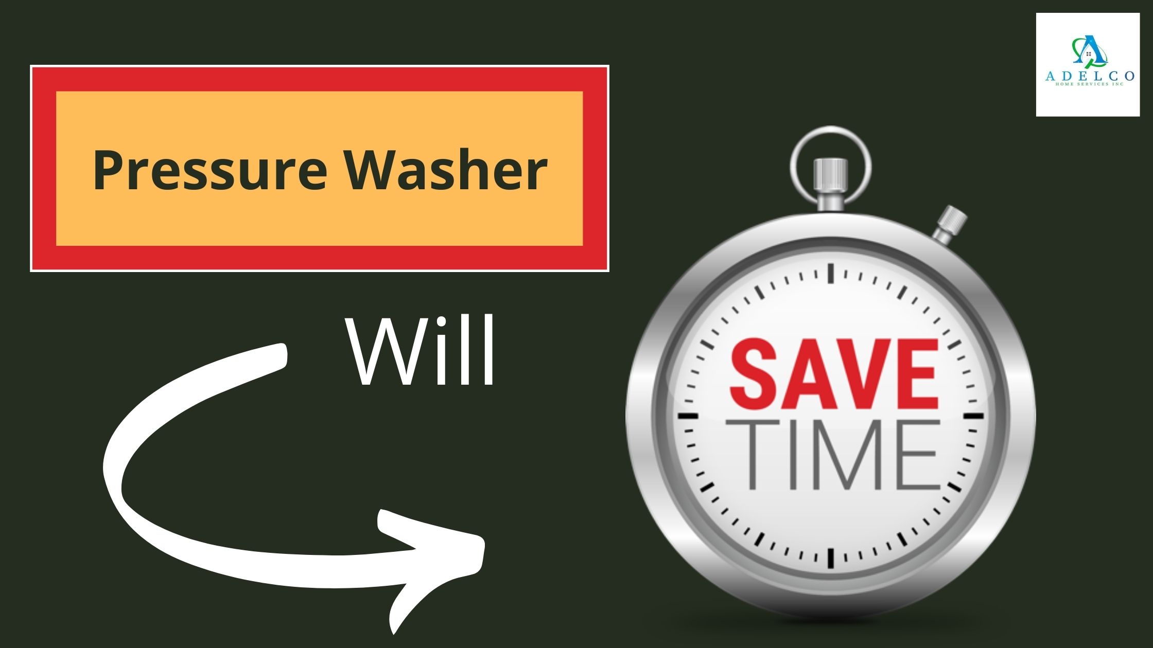 Pressure Washer Will Save Your Time
