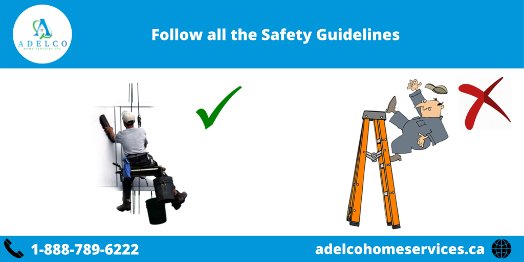 Follow Skylight Safety Guidelines