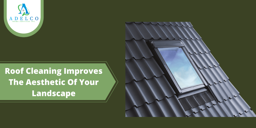 Roof Cleaning Improves The Aesthetic Of Your Landscape