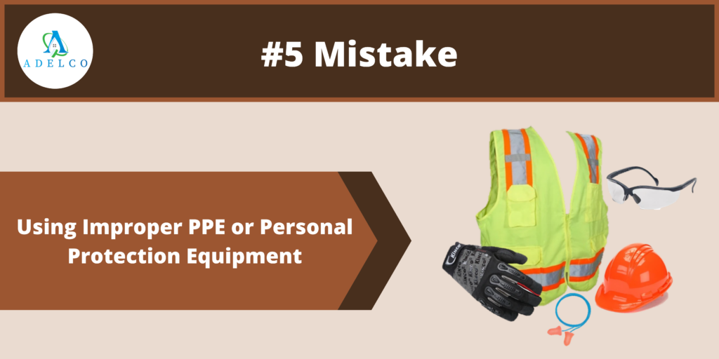 Gutter Cleaning Mistake #5: Using Improper PPE or Personal Protection Equipment
