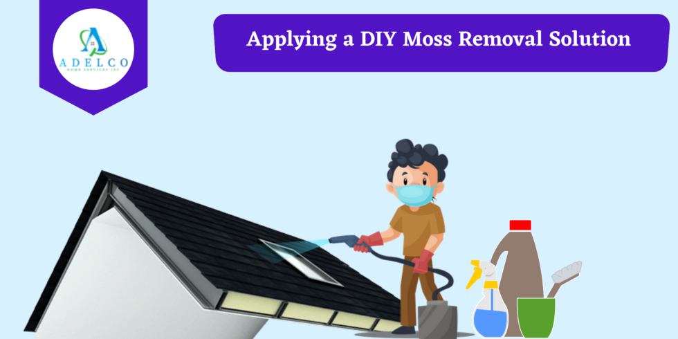 Killing Moss On Roof The Ultimate Guide To Remove Roof Moss   Applying A DIY Moss Removal Solution 980x490 