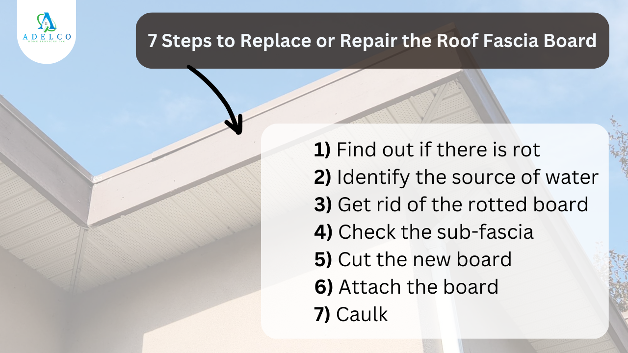 7 Steps to Replace or Repair the Roof Fascia Board