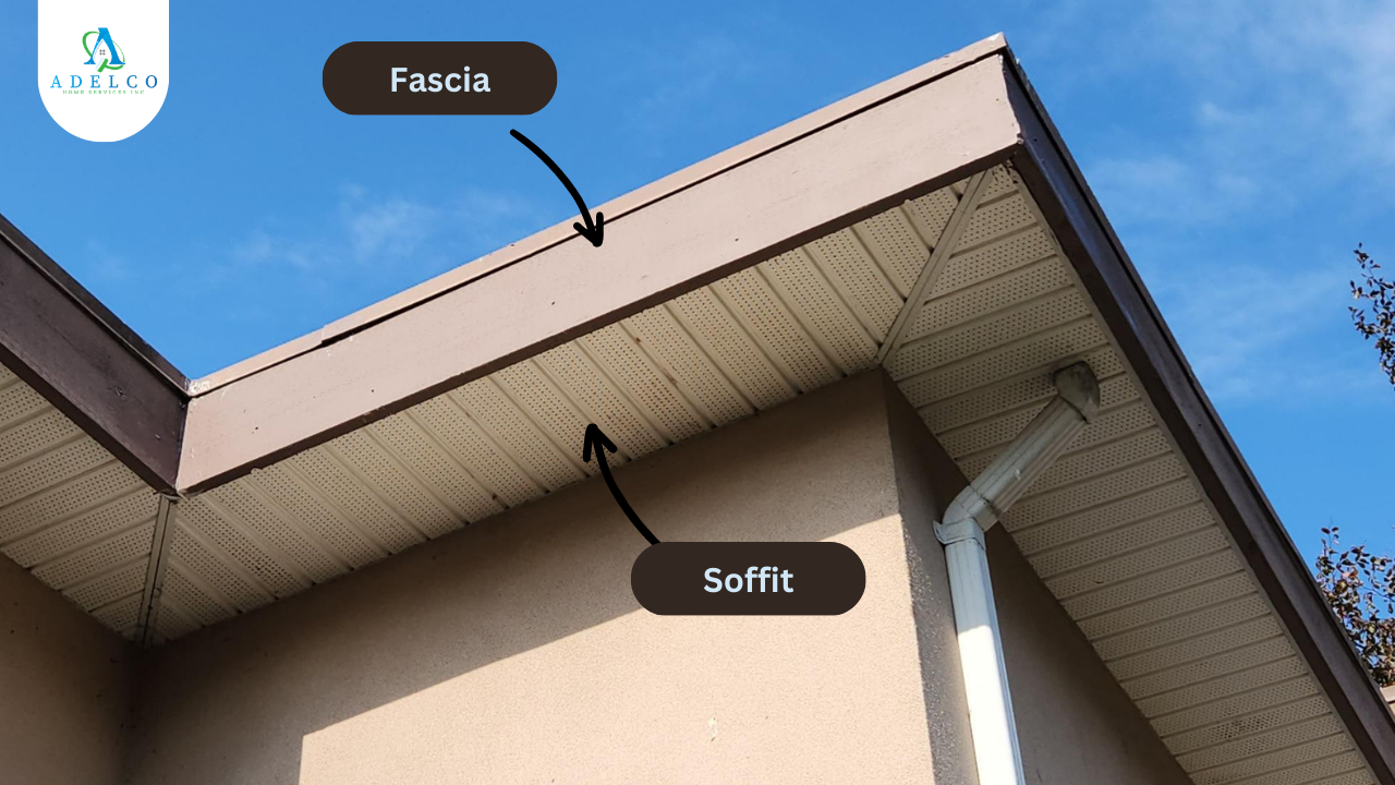 What are soffit and roof fascia boards?