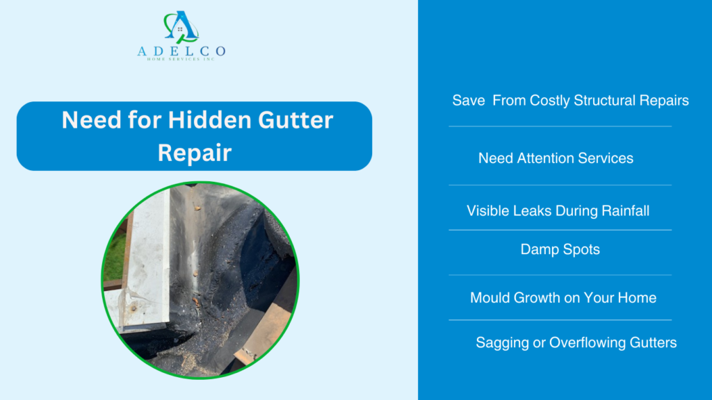 Need for Hidden Gutter Repair