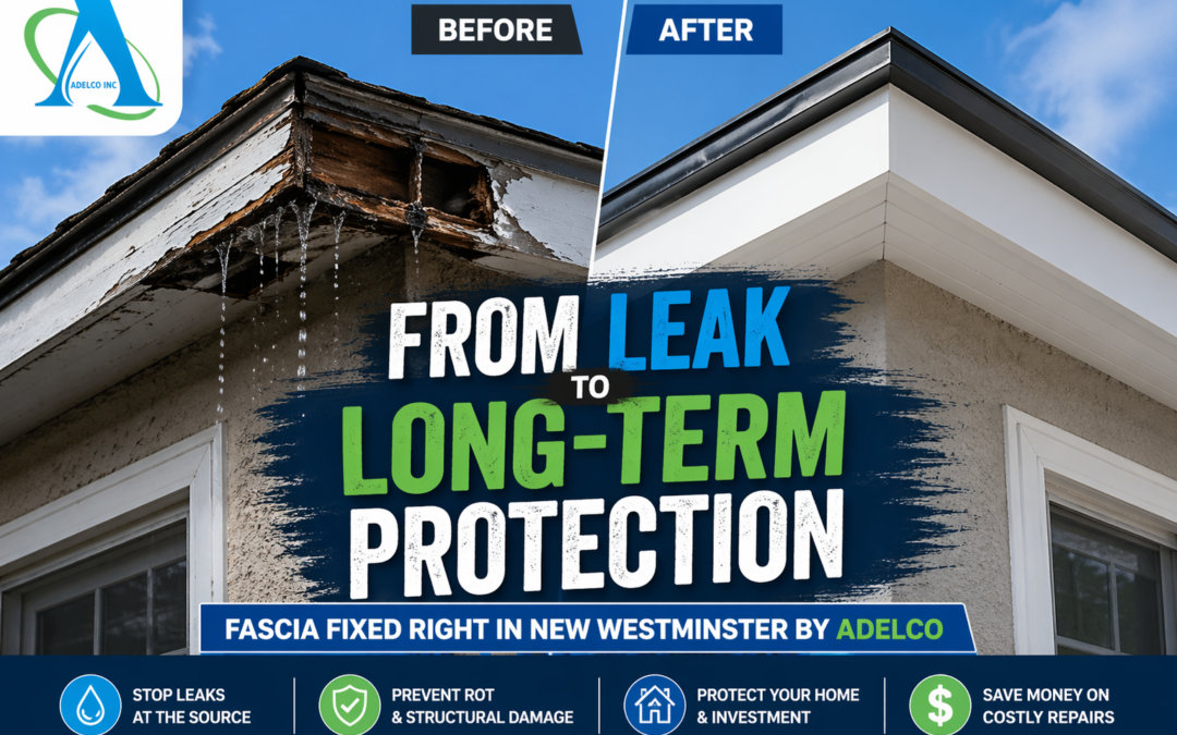 Another Rotted Fascia Fixed in New Westminster by AdelCo