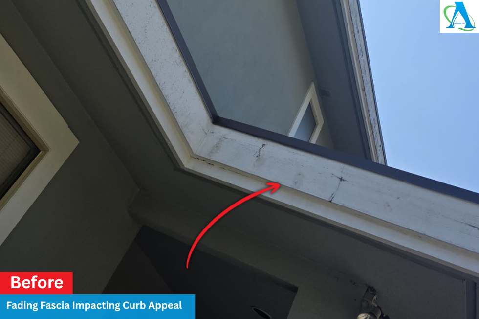 Before Fascia Repair in West Vancouver by AdelCo
