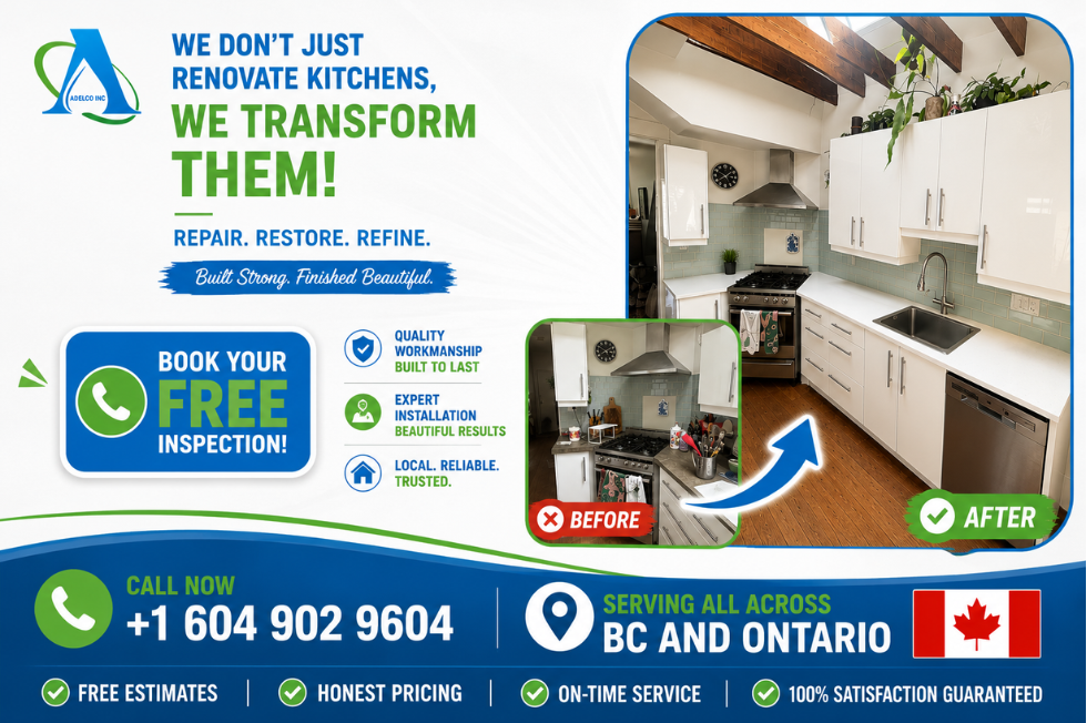 Kitchen Renovation by AdelCo