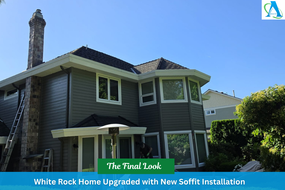After Soffit installation in White Rock BC by AdelCo