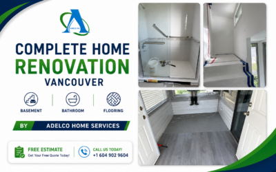 Complete Home Renovation Vancouver – Basement, Bathroom & Flooring Renovation by AdelCo Home Services