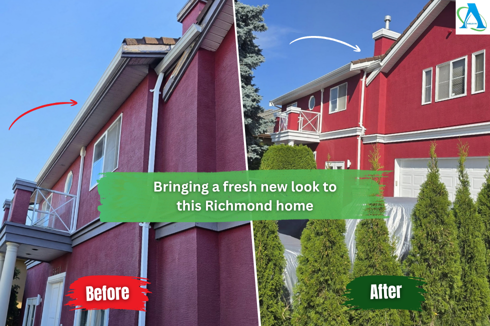Before and After Exterior Upgrade By AdelCo