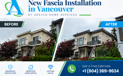 New Fascia Installation in Vancouver by AdelCo Home Services